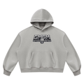Unisex Vintage Wash Boxy Fleece Hoodie