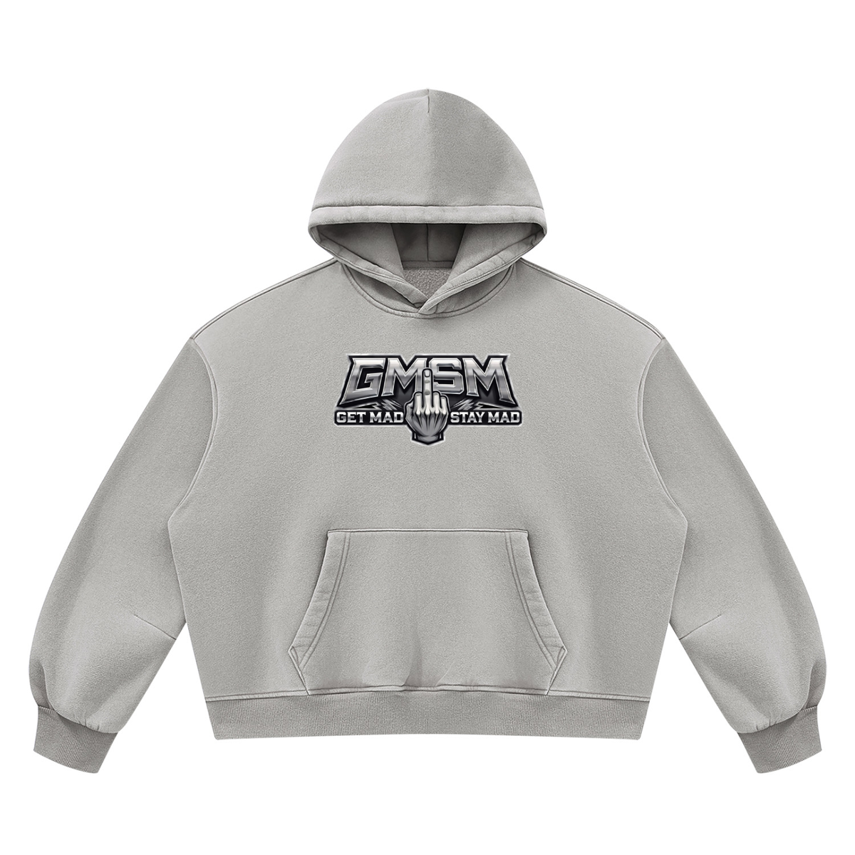 Unisex Vintage Wash Boxy Fleece Hoodie