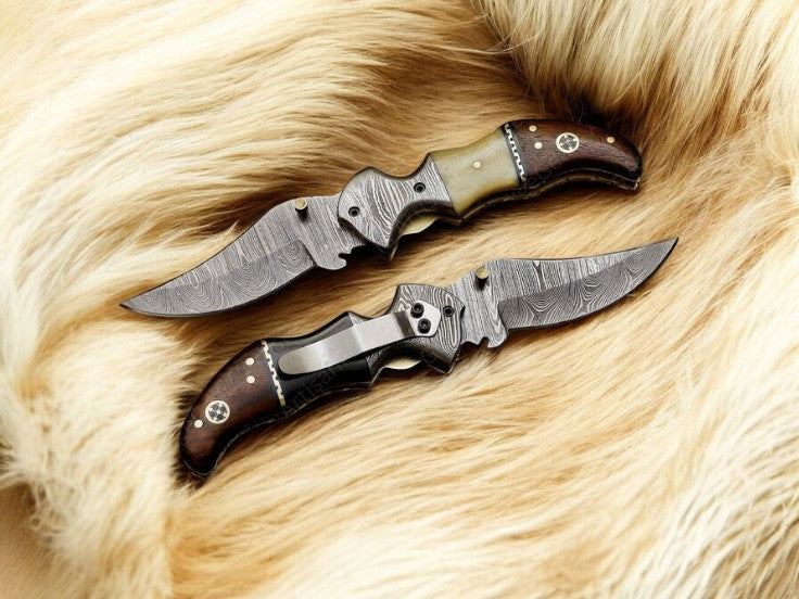 Every Day Carry Knife – 3 inch Blade | bone handle pocket knife