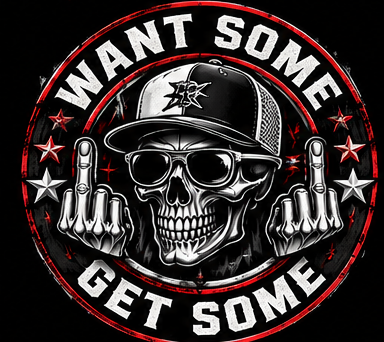 Skull & Trucker Hat concept artwork; final product mockup pending